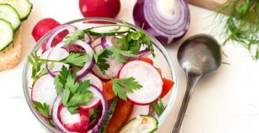 Vitaminska salata: recepti