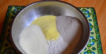 Mısır sakallı ev yapımı pasta: m ile pasta tarifleri'ясом з кукурудзяного борошна